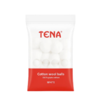 Tena Cotton Wool Balls White 100s (36 Packets per Carton)