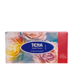 Tena floral facial tissue 80 sheets